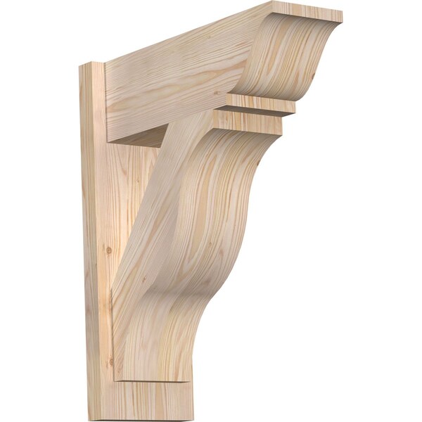 Ekena Millwork Funston Smooth Traditional Outlooker, Douglas Fir, 7 1/2"W x 20"D x 24"H OUT08X20X24FST01SDF - main